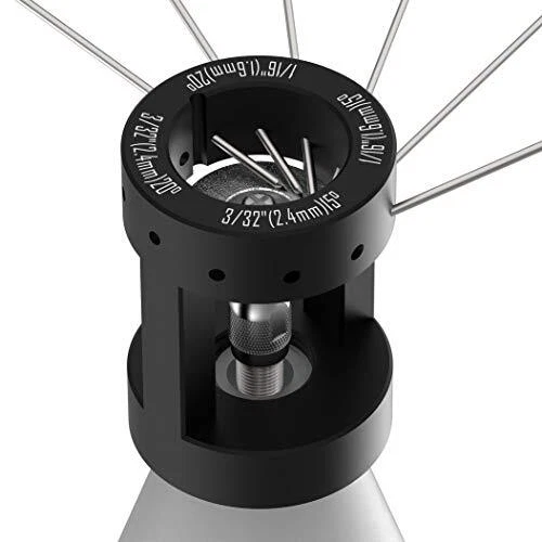 ALUMINUM Tungsten Electrode Sharpener Grinder Head TIG Welding Tool 4 Angles