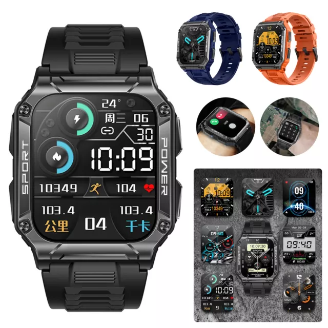 GARD PRO ULTRA Smart Watch, Rugged Military Fitness Watch, Waterproof  Dust-Proof $56.99 - PicClick AU