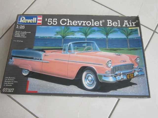 Maquette Chevrolet Bel Air en plastique 1/24 - Etoile Auto49
