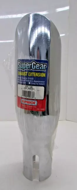 Nos! Superior Super Gear Exhaust Extension, 3-1/2" X 12" Part #29-9331