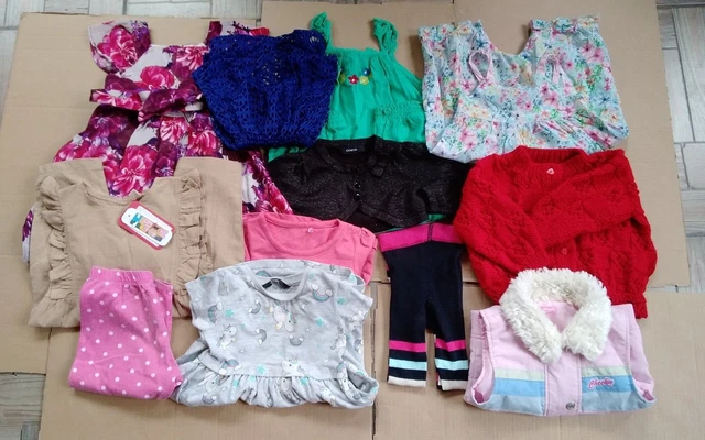 Bundle Of Baby Girls Clothes - Age 12-18 Months