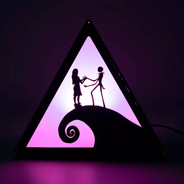 Nightmare Before Christmas Lamp - This is Halloween - Desk night light