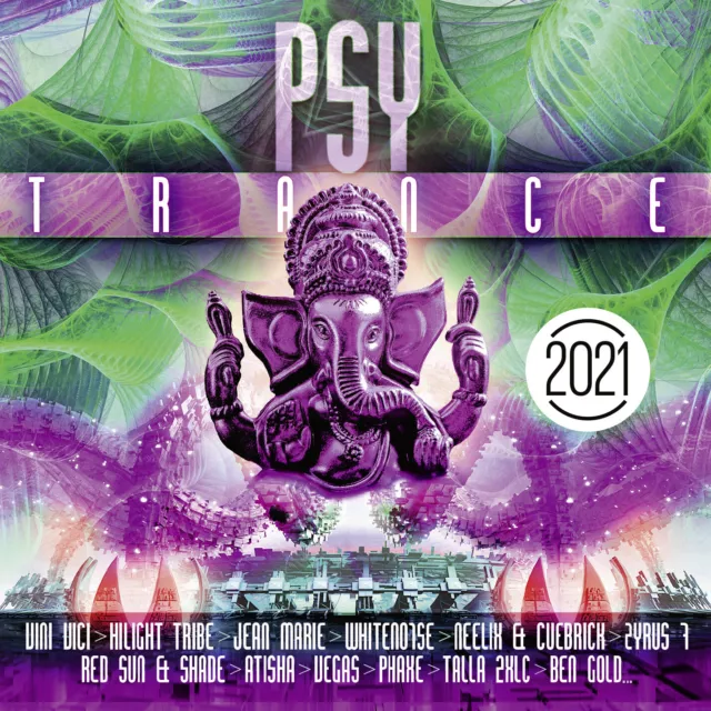 CD Psy Trance 2021 D'Artistes Divers