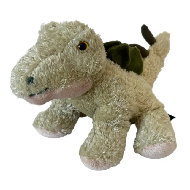 The Petting Zoo Plush Stuffed Animal Toy Baby Stegosaurus Dinosaur Soft Green