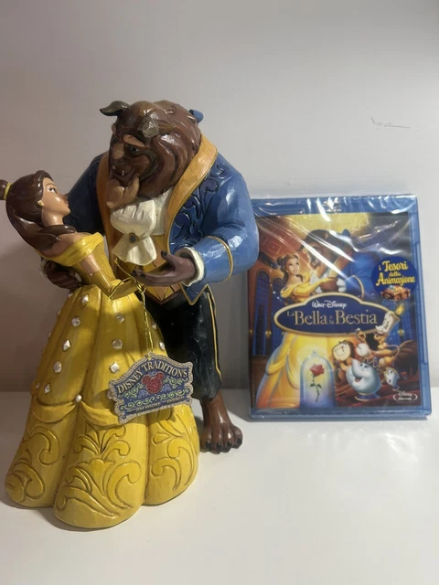 Custodia Per IPhone 15 Disney La Bella E La Bestia - Vetro Colorato