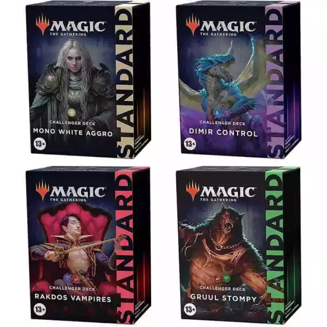 MTG Magic the Gathering 2022 STANDARD Challenger Decks SET of 4 NEW & SEALED!!