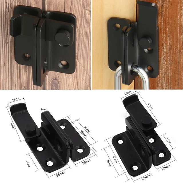 STAINLESS STEEL GATE Latches Flip Latch Bolt Latch Lock For Safety Door