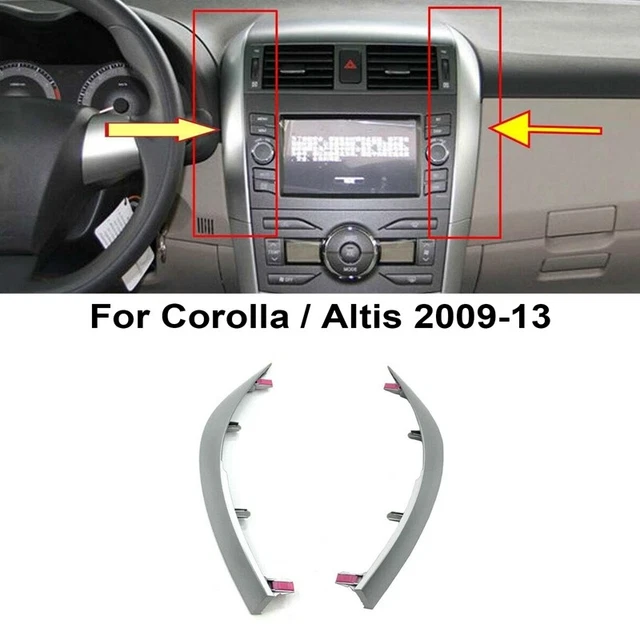 2 Strisce di Rivestimento per Cruscotto per Altis 2009 2010 2011 20 K2U4