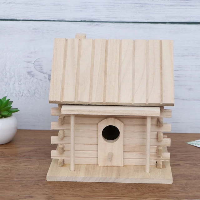 PARROTS MATING BOX Birds Breeding Wood Nest Small Nests for Finches £22 ...