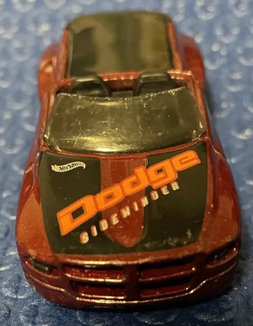 Hot Wheels Company Cars 2001 serie Dodge Sidewinder suelto #88 juguete diecast 1/64 2