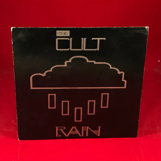 THE CULT Rain 1985 UK 7" vinyl single Little Face Beggars Banquet original 45