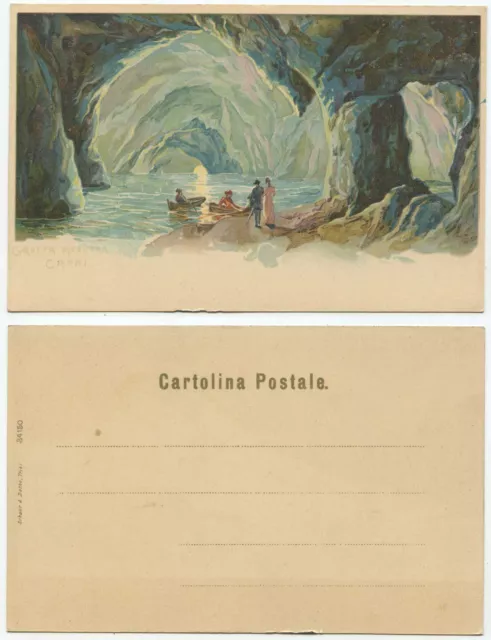 33551 - Capri - Grotta Azzurra - Blaue Grotte - alte Ansichtskarte