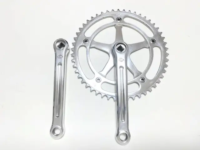 Zeus Pista 165Mm Pcd151 Crank & Chainring 50T Set Sport Bicycle Cycling Rare