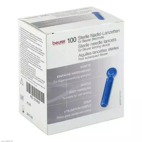 Beurer Nadel Lanzetten steril, 100 St