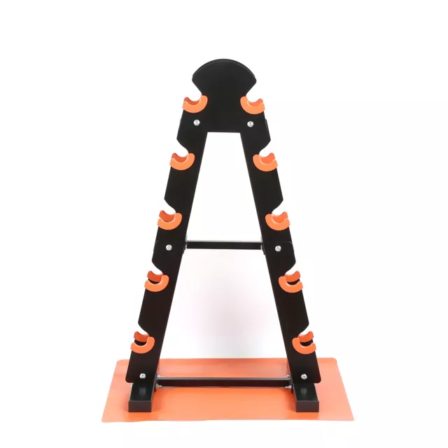 5 Tier Steel Dumbbell Weight Rack Stand Only for Dumbbel Home Gym 200KG Capacity 3