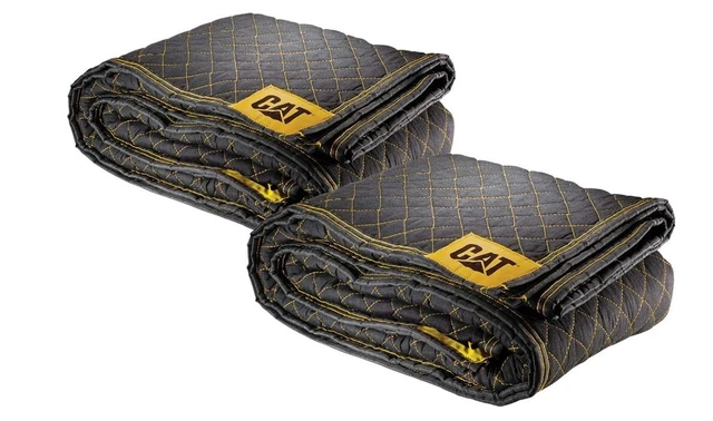 Cat 2 Pack 72 Inch x 80 Inch Non-Woven Utility Blanket - 240344  - New