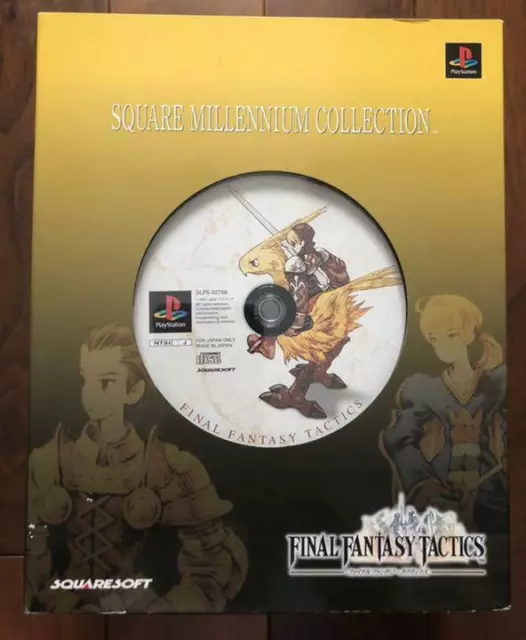 PS1 Final Fantasy Tactics Square Millennium Collection Sony Playstation 1 Japan