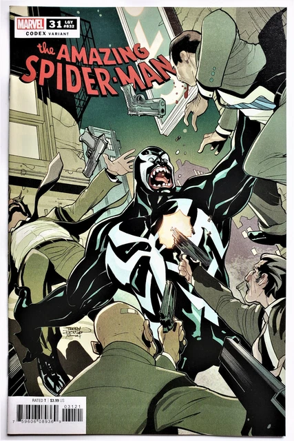 AMAZING SPIDER-MAN #31 LGY#832 1:25 CODEX Variant MARVEL 2019 Dodson Cover!
