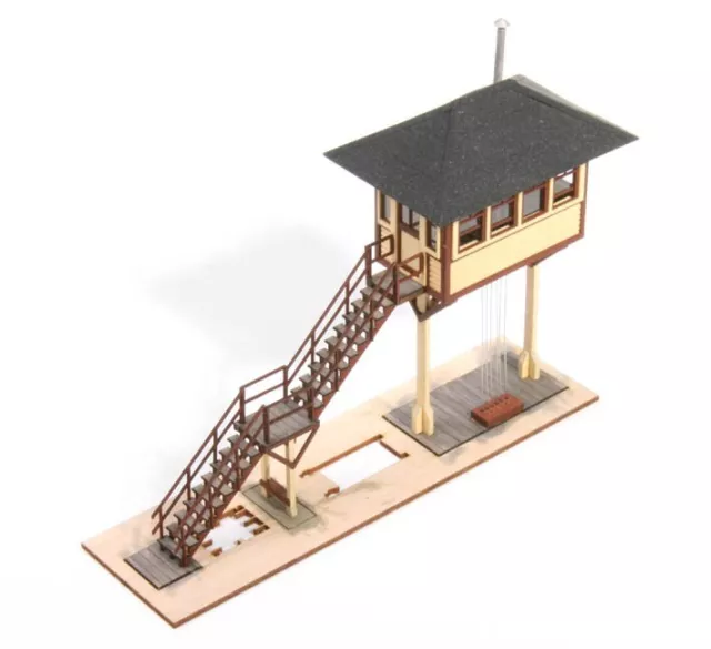 AMB  LaserKit  HO Scale #718 Grand Avenue Tower Kit Bob The Train Guy