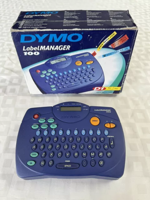 DYMO Label Manager 100 with Box And Instructions