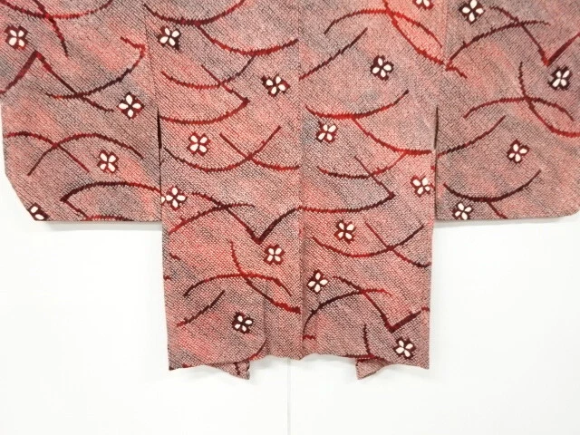 6727279: Japanese Kimono / Vintage Haori / All Shibori / Grass & Flower