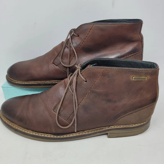 barbour redhead leather chukka boots