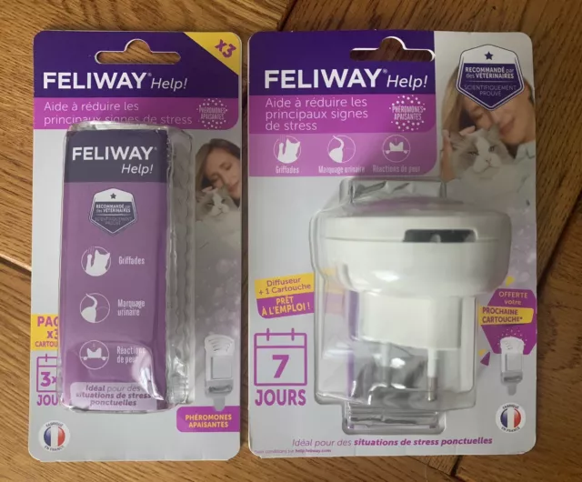 Lot Feliway Help Pour Chat