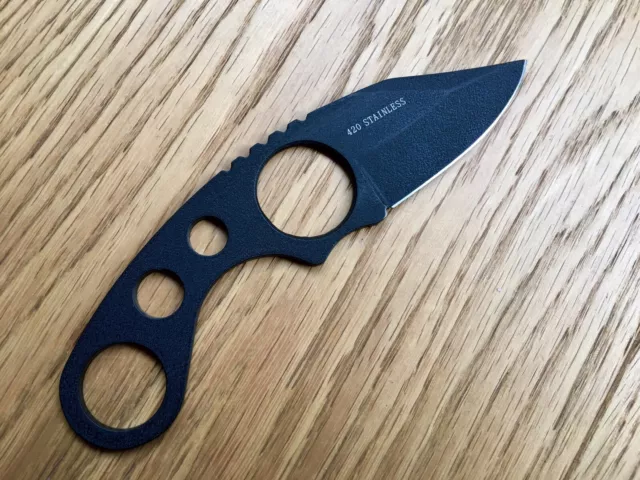 BlackField Undercove - Neck Knife - Défense Unlimited - Black - Kydex Shield 2