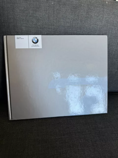 BMW 7 Series F01 2008 Onwards Sales Brochure Hard Backed Book