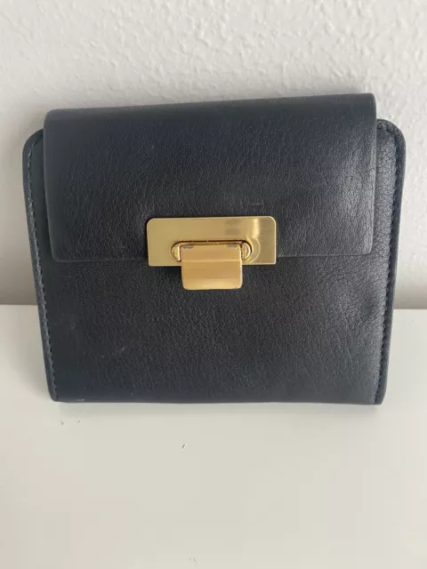 colorado Black Leather Cardholder Wallet