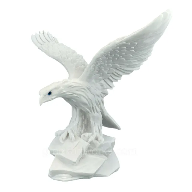 Large Spread Wings Eagle Flying Statue Sculpture Wild Nature Animal Hawk Falcon