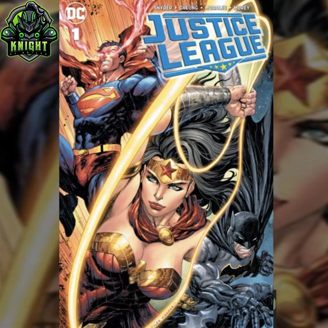 Justice League #1 - Tyler Kirkham Trade Variant Dc Comics 2018 Nm+ 🔥🔥