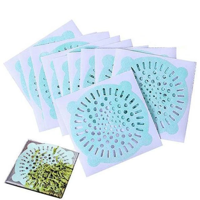 Household Sewer Disposable Floor Toilet Sewer Anti-blocking Hair Filter Sticker