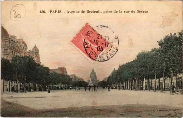 CPA PARIS 7th - Avenue de Breteuil (75112)