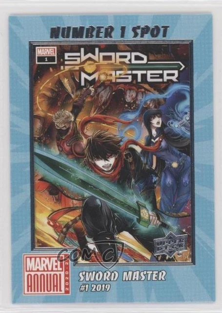 2020-21 Upper Deck Marvel Annual Number 1 Spot Sword Master #1 #N1S-4 0q7x