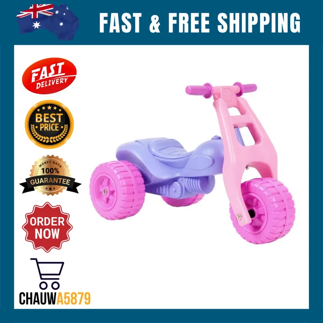 Cyclops ATV Push Kick Trike Toddler Kids 1-3y Ride-On Toys Push Trike Gift Idea