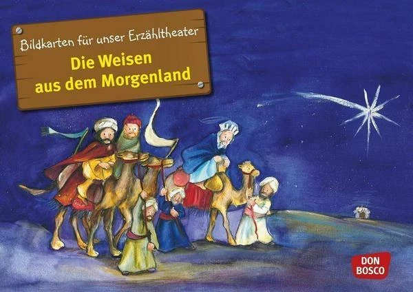 Die Weisen aus dem Morgenland. Kamishibai Bildkartenset.