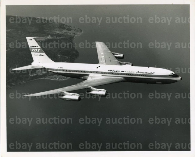 BOEING 707-320A INTERCONTINENTAL - Original large print #1265 £6.00 ...