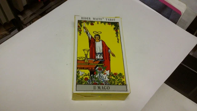 RIDER WHITE TAROT, IL MAGO, ed. italiana, made in Svizzera, 17o21