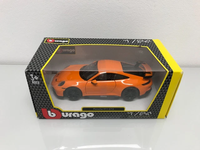 Bburago Porsche 911 GT3 Arancione Scala 1:24 - Modellino Da Collezione - Foto 9