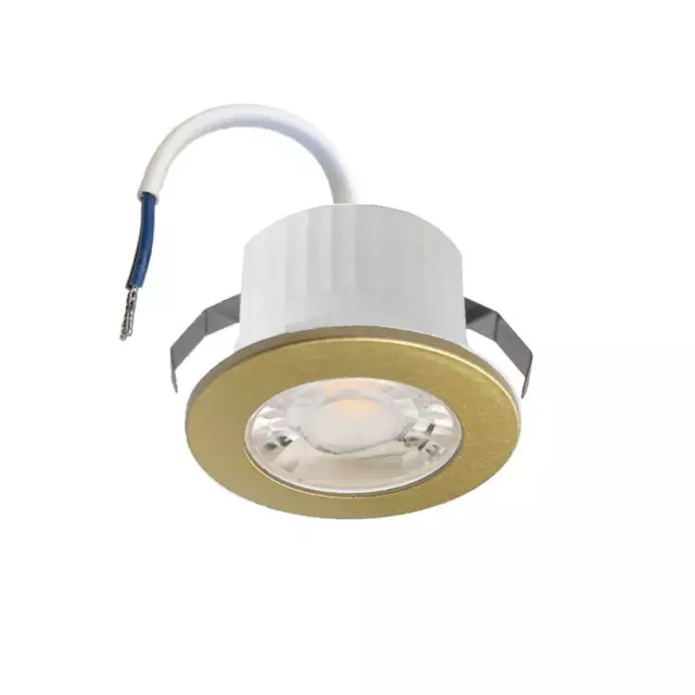 LED Einbauspot Minispot 3 Watt 240 Lumen rund weiß/schwarz/gold/silber IP54 3