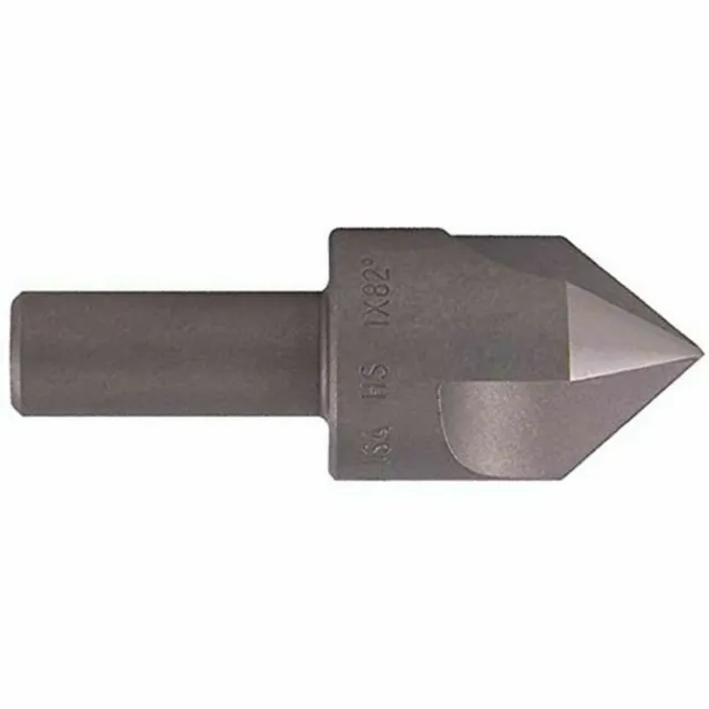 KEO 55338 Cobalt Steel Single-End Countersink, Uncoated (Bright) Finish, 3 Flute