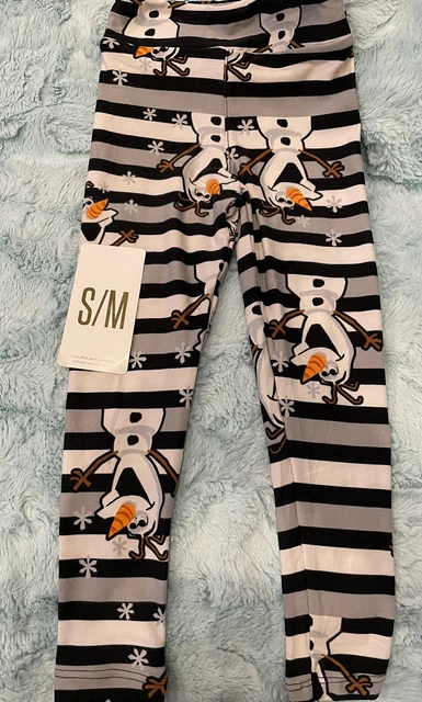 NEW LULAROE KIDS S/M Disney Frozen Olaf Leggings $15.00 - PicClick