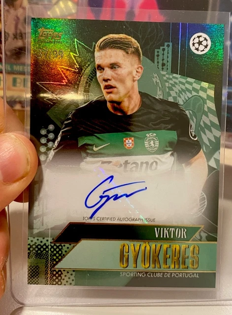 CARTE TOPPS UEFA Club Competition 2024-25 Viktor Gyokeres #131 Sporting EUR 1,10 - FR