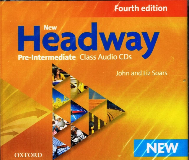 OXFORD NEW HEADWAY Pre-Intermediate Fourth Edition Class Audio CDs ...