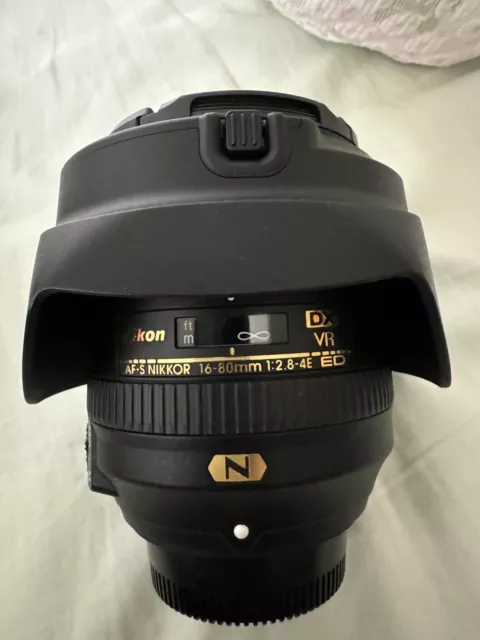Nikon AF-S 16-80mm f 2.8-4E Nikkor DX ED VR Wide Zoom Digital Camera Lens