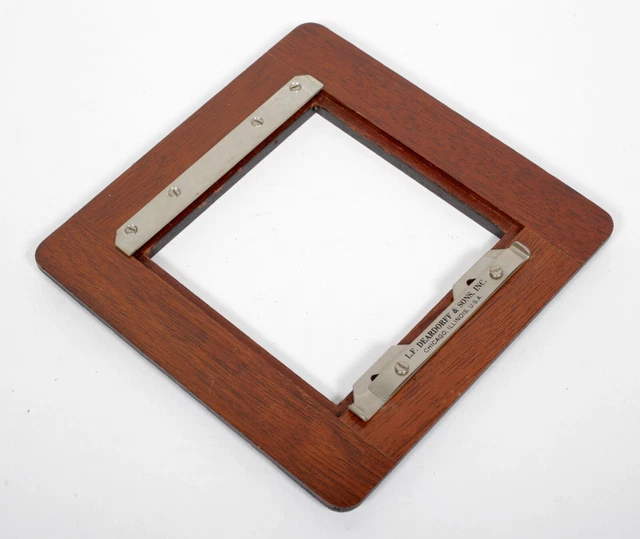 Deardorff 6X6 RC recessed to 4X4 lensboard adapter also fits Calumet C1 8X10