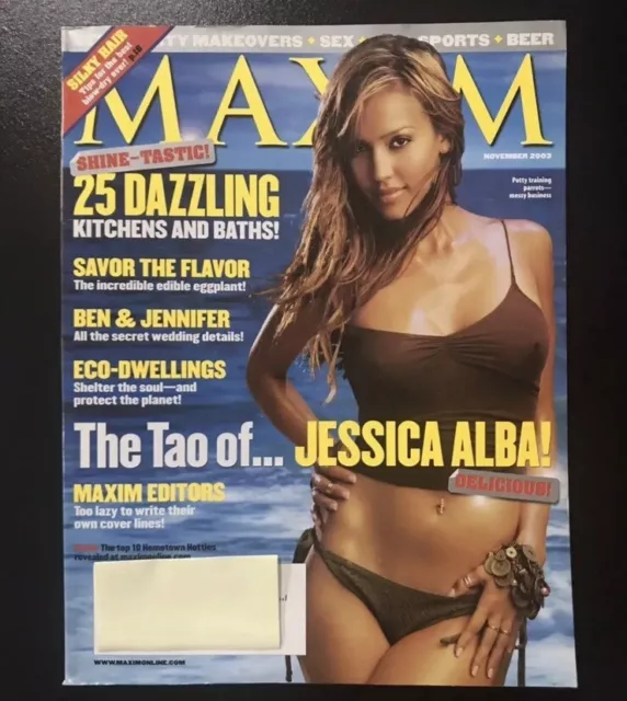 Maxim Magazine Decembre 2003 - Jessica Alba