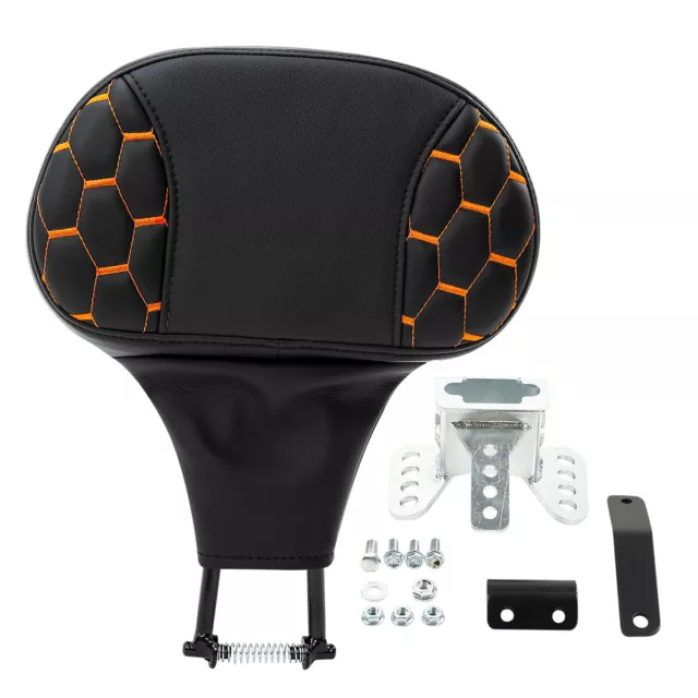 Rider Driver Backrest Pad Fit For Harley Touring Street Glide FLHX 1988-2023 22
