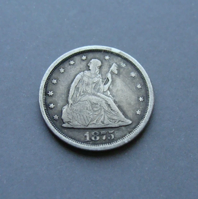 Nice 1875-S 20 CENT PIECE